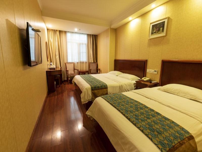 Greentree Inn Jiangsu Wuxi New District Shengang World Express Hotel Dış mekan fotoğraf