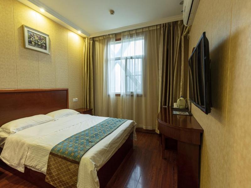 Greentree Inn Jiangsu Wuxi New District Shengang World Express Hotel Dış mekan fotoğraf