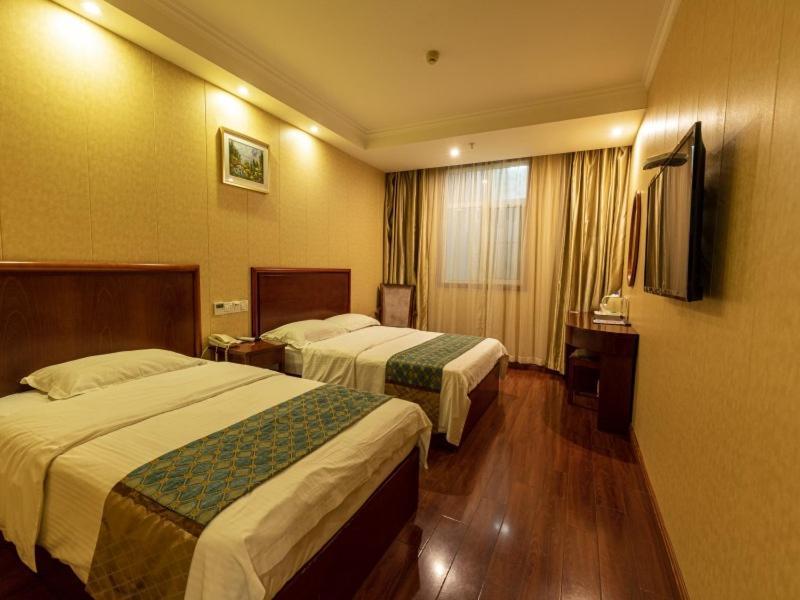 Greentree Inn Jiangsu Wuxi New District Shengang World Express Hotel Dış mekan fotoğraf