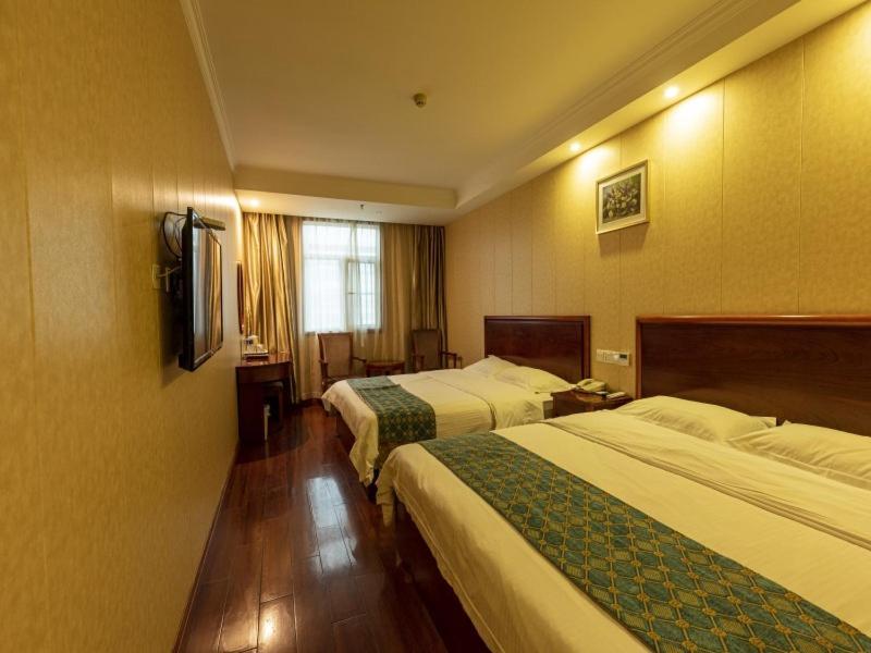 Greentree Inn Jiangsu Wuxi New District Shengang World Express Hotel Dış mekan fotoğraf