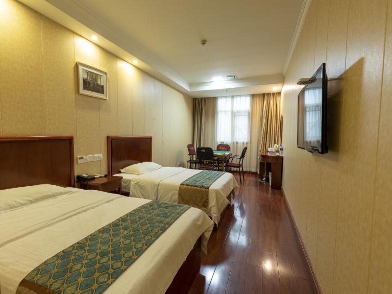 Greentree Inn Jiangsu Wuxi New District Shengang World Express Hotel Dış mekan fotoğraf