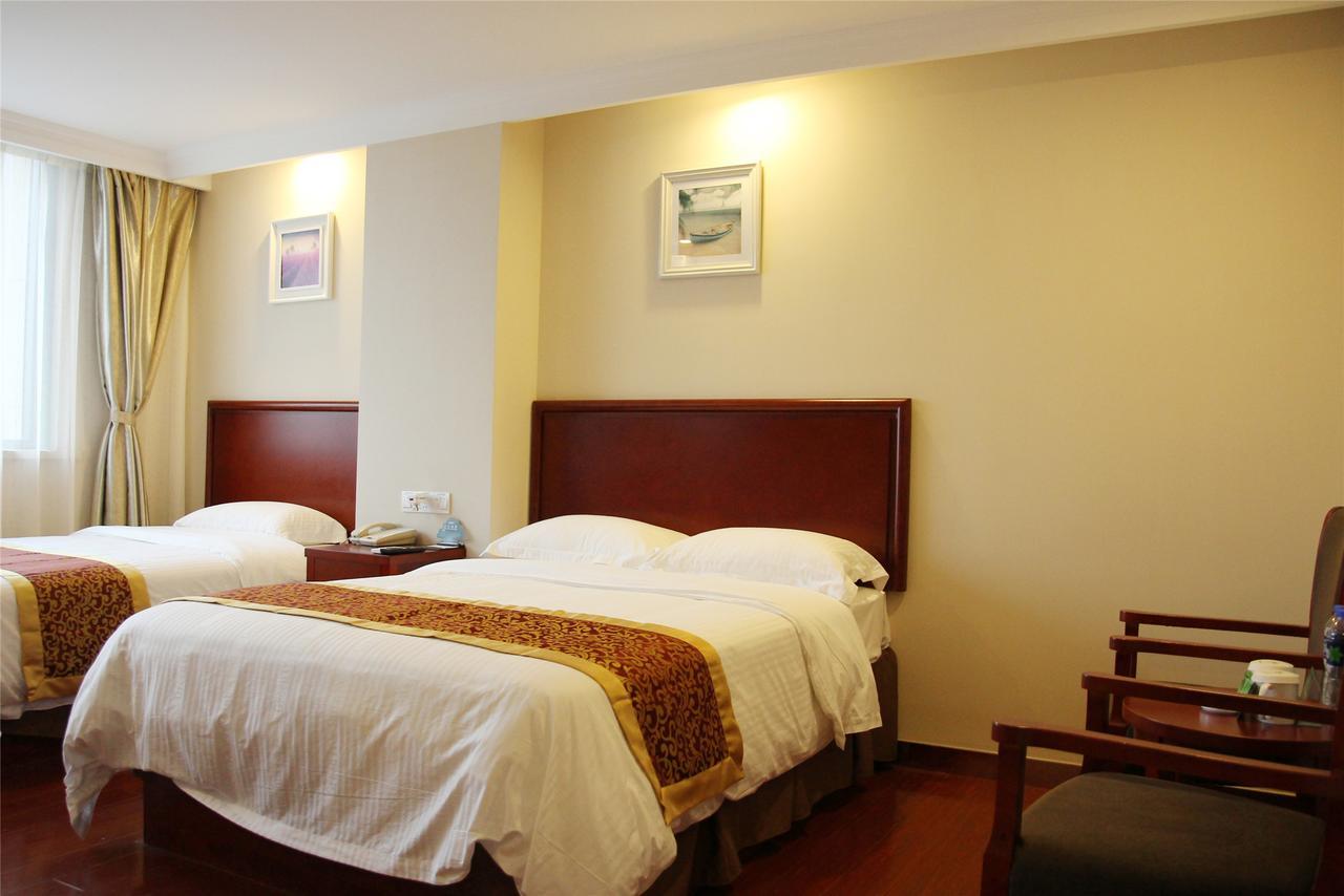 Greentree Inn Jiangsu Wuxi New District Shengang World Express Hotel Dış mekan fotoğraf