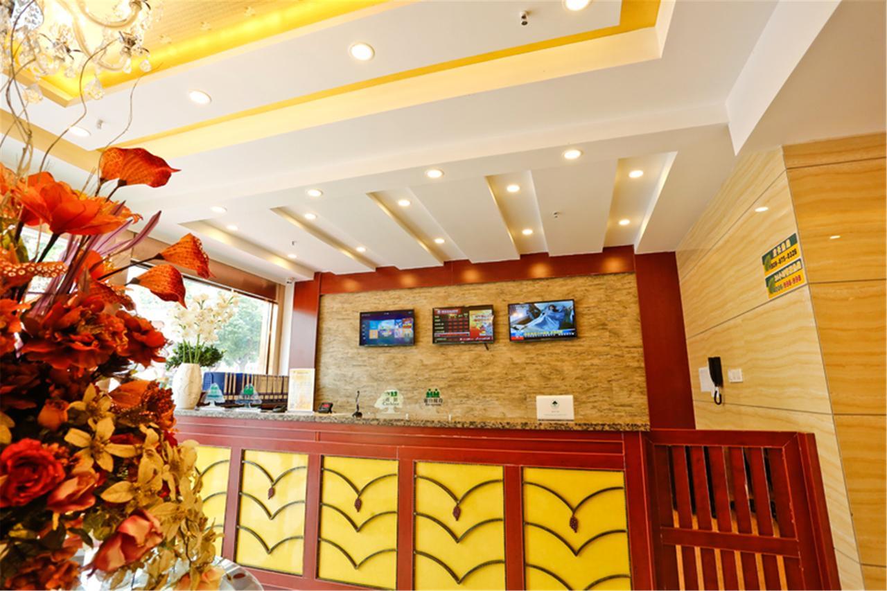 Greentree Inn Jiangsu Wuxi New District Shengang World Express Hotel Dış mekan fotoğraf