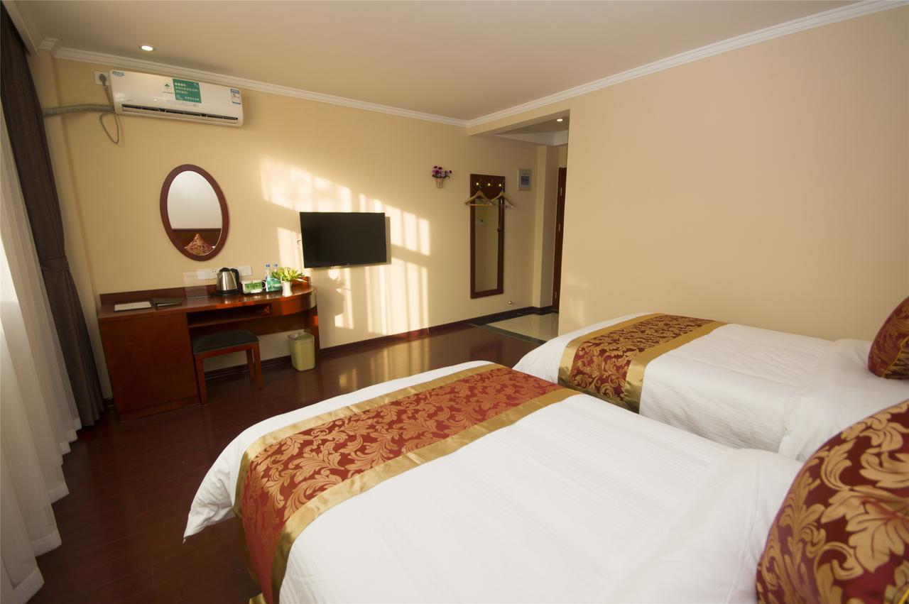 Greentree Inn Jiangsu Wuxi New District Shengang World Express Hotel Dış mekan fotoğraf