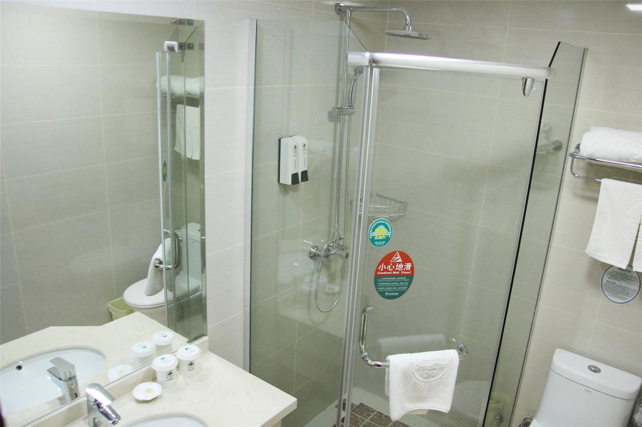 Greentree Inn Jiangsu Wuxi New District Shengang World Express Hotel Dış mekan fotoğraf