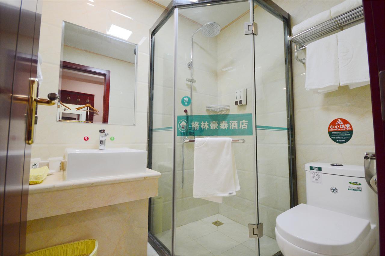 Greentree Inn Jiangsu Wuxi New District Shengang World Express Hotel Dış mekan fotoğraf
